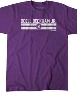 Odell Beckham Jr Name & Number Stripe