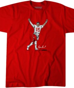 Patrick Mahomes Superstar Pose