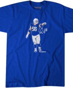 Quenton Nelson Superstar Pose