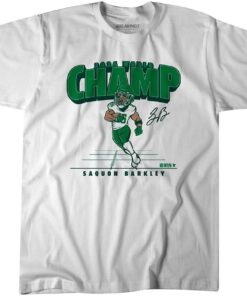 Saquon Barkley Champ Caricature