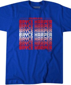 Bryce Harper Name Fade