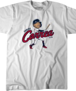 Carlos Correa Minnesota Caricature