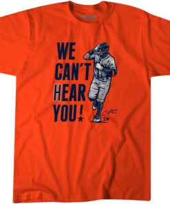 Carlos Correa We Can’t Hear You