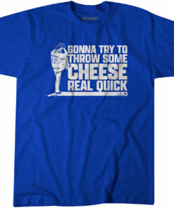 Clayton Kershaw Gonna Try To Throw Some Cheese Real Quick