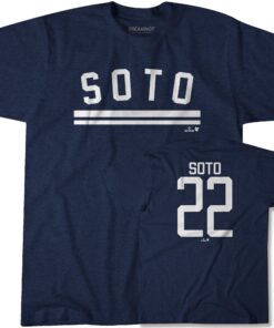 Juan Soto Jersey T-Shirt (Name & Number) – New York Baseball