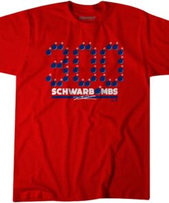 Kyle Schwarber 300 Schwarbombs