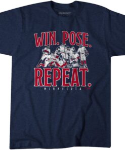 Minnesota Baseball Win. Pose. Repeat