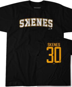 Paul Skenes Jersey T-Shirt (Name & Number) – Pittsburgh Baseball