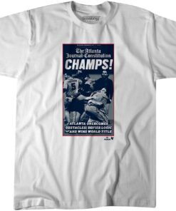 The Atlanta Journal-Constitution World Champs Cover