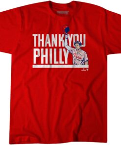 Trea Turner Thank You Philly