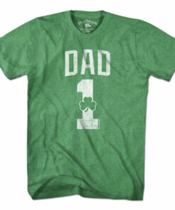 #1 Irish Dad T-Shirt