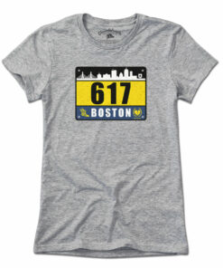 617 Boston Race Bib T-Shirt