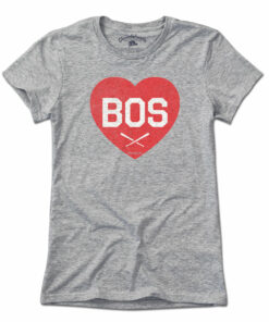 BOS Heart Cross Bats T-Shirt