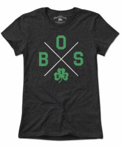 BOS Shamrock Crossed Out T-Shirt