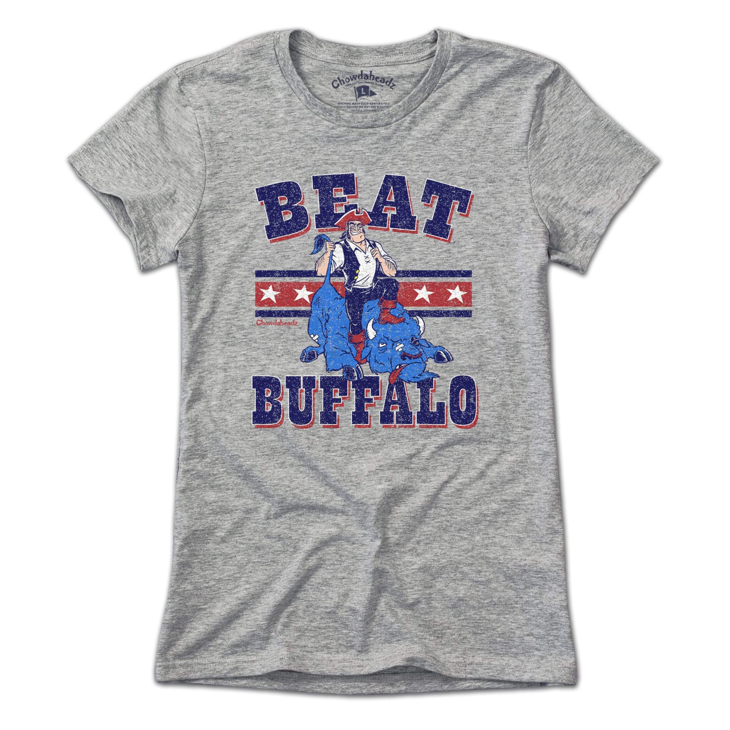 Beat Buffalo New England T-Shirt Beat Buffalo New England T-Shirt