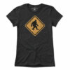 Bigfoot Crossing Sign T-Shirt