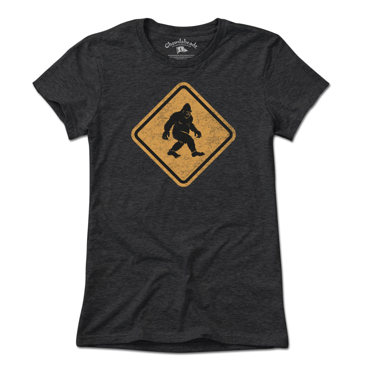 Bigfoot Crossing Sign T-Shirt Bigfoot Crossing Sign T-Shirt