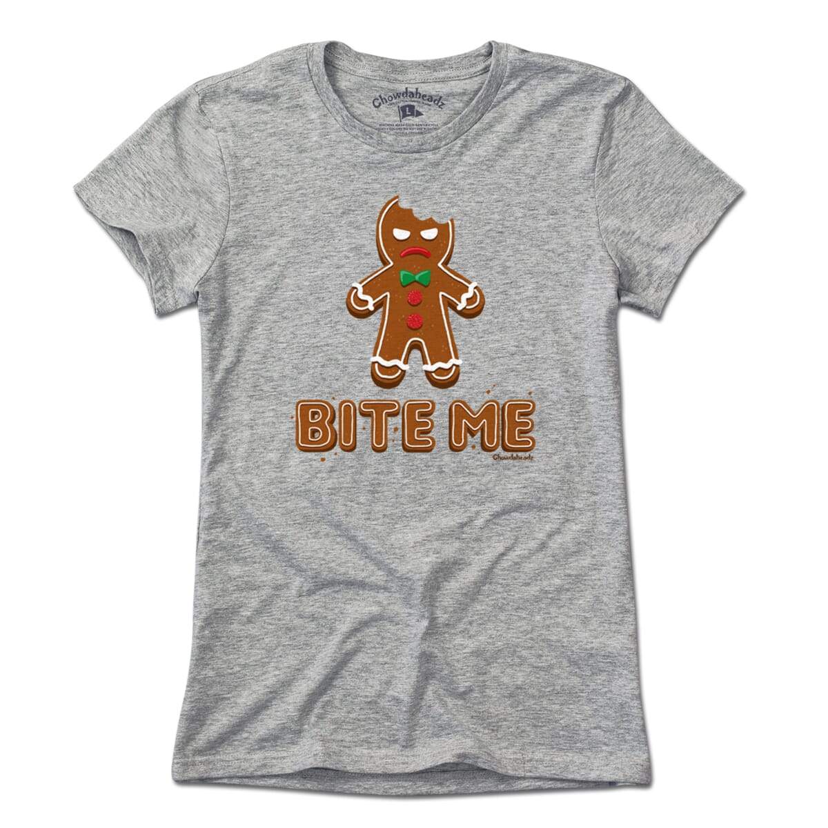 Bite Me Gingerbread Man T-Shirt Bite Me Gingerbread Man T-Shirt