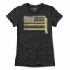 Black & Gold Boston Hockey Flag T-Shirt