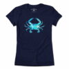 Blue Crab Watercolor T-Shirt
