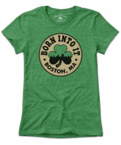 Born Into It Boston Shamrock T-Shirt