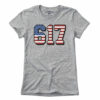 Boston 617 USA T-Shirt