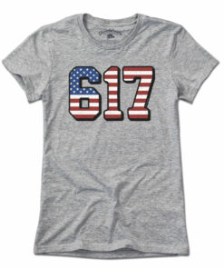 Boston 617 USA T-Shirt