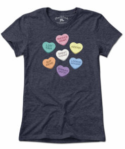 Boston Accent Candy Hearts T-Shirt