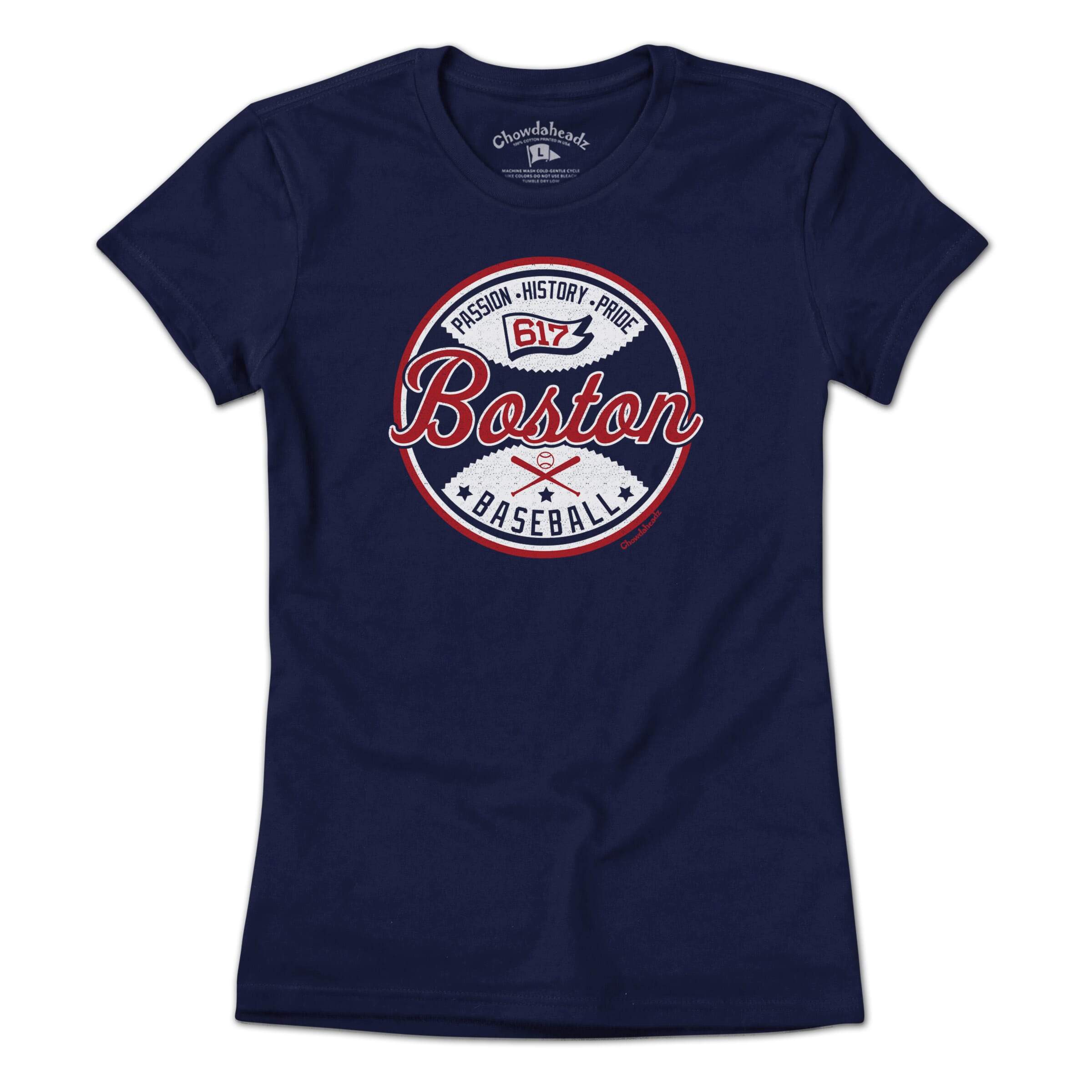 Boston Baseball Passion History Pride T-Shirt Boston Baseball Passion History Pride T-Shirt