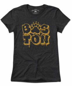 Boston Bear Paw Stacked Graffiti T-Shirt