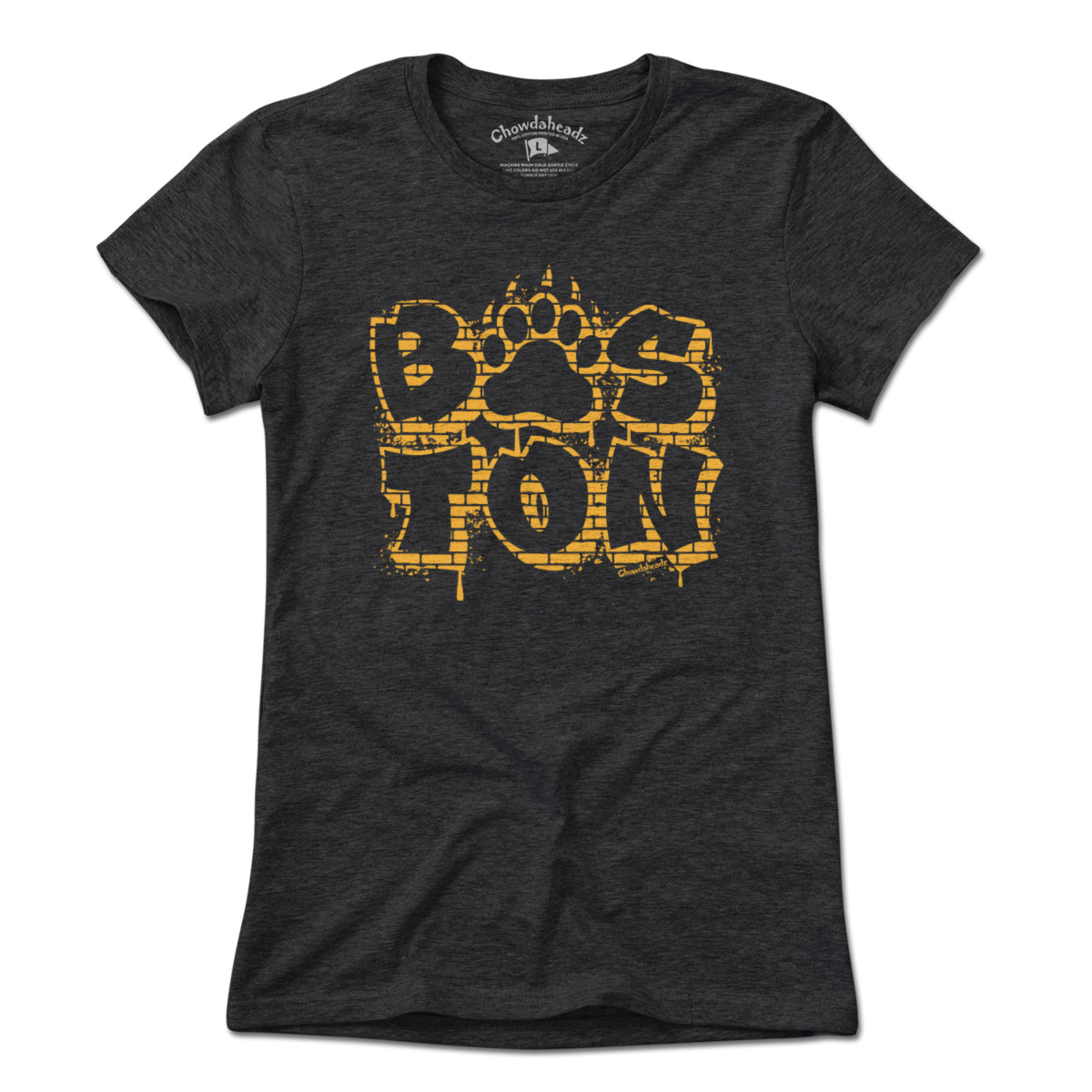 Boston Bear Paw Stacked Graffiti T-Shirt Boston Bear Paw Stacked Graffiti T-Shirt