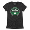 Boston Black And Green Basketball T-Shirt