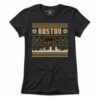 Boston Black & Gold Holiday Sweater T-Shirt