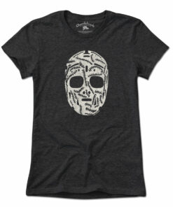 Boston Distressed Hockey Mask T-Shirt