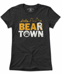 Boston Hockey Bear Town T-Shirt
