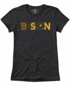 Boston Hockey Black & Gold Pride T-Shirt