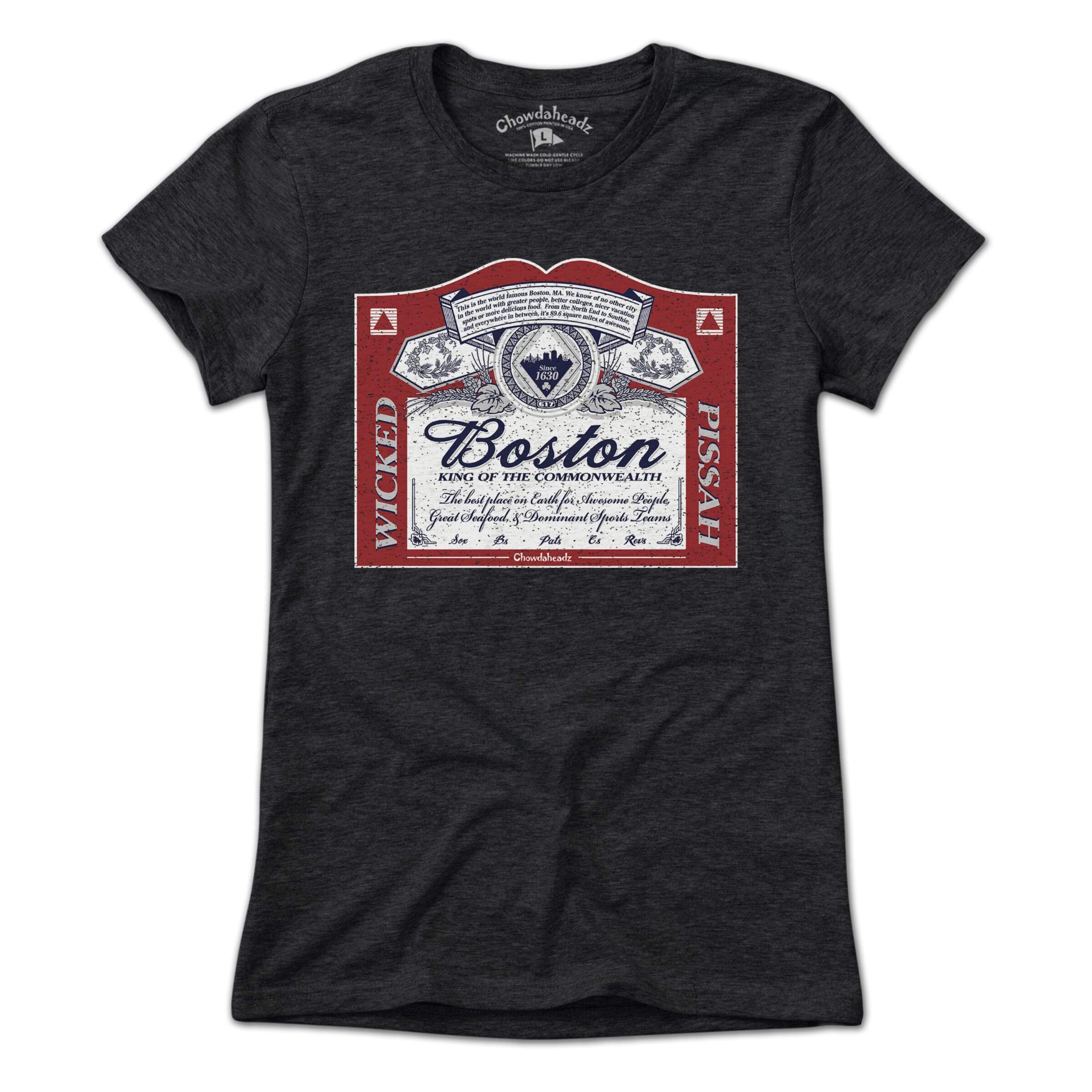 Boston King of the Commonwealth T-Shirt Boston King of the Commonwealth T-Shirt