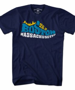 Boston Mass 26.2 Sneaker T-Shirt