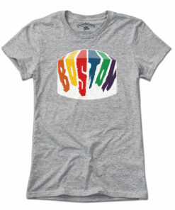 Boston Rainbow Paint T-Shirt