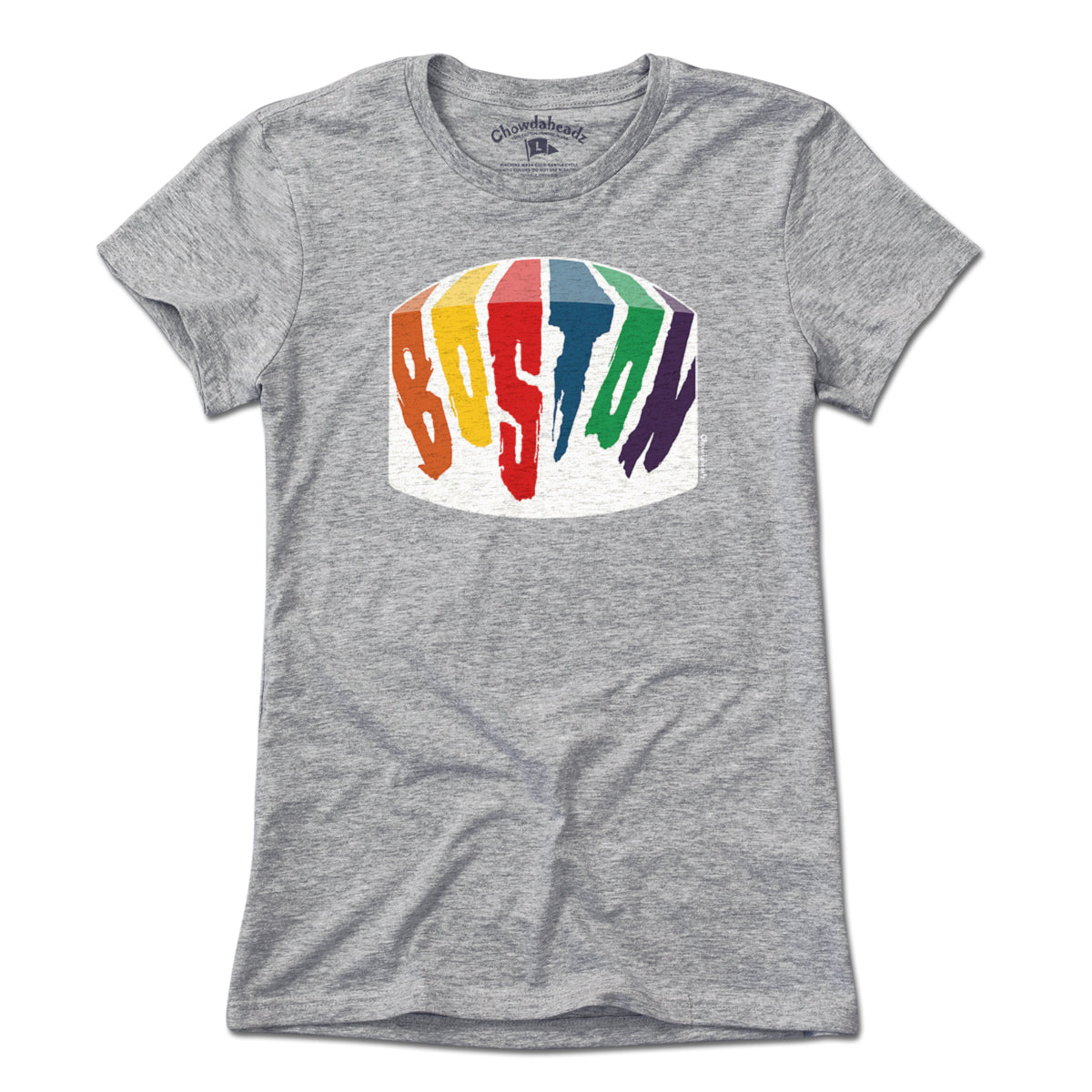 Boston Rainbow Paint T-Shirt Boston Rainbow Paint T-Shirt
