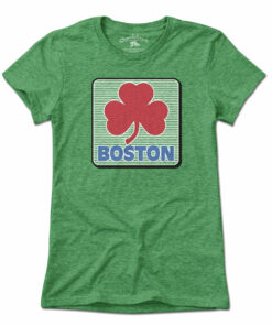 Boston Shamrock Line Drive Sign T-shirt