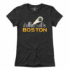 Boston Skyline Bear Paw Signal T-Shirt