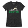 Boston Skyline Shamrock Signal T-Shirt