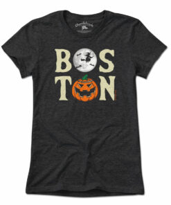 Boston Stacked Halloween T-Shirt
