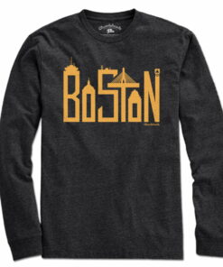 Boston Team Skyline Letters T-shirt