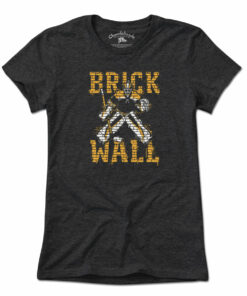 Brick Wall Boston Hockey T-Shirt