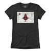 Buffalo Plaid Maine Flag T-Shirt