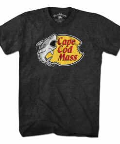 Cape Cod Mass Shark Logo T Shirt 3