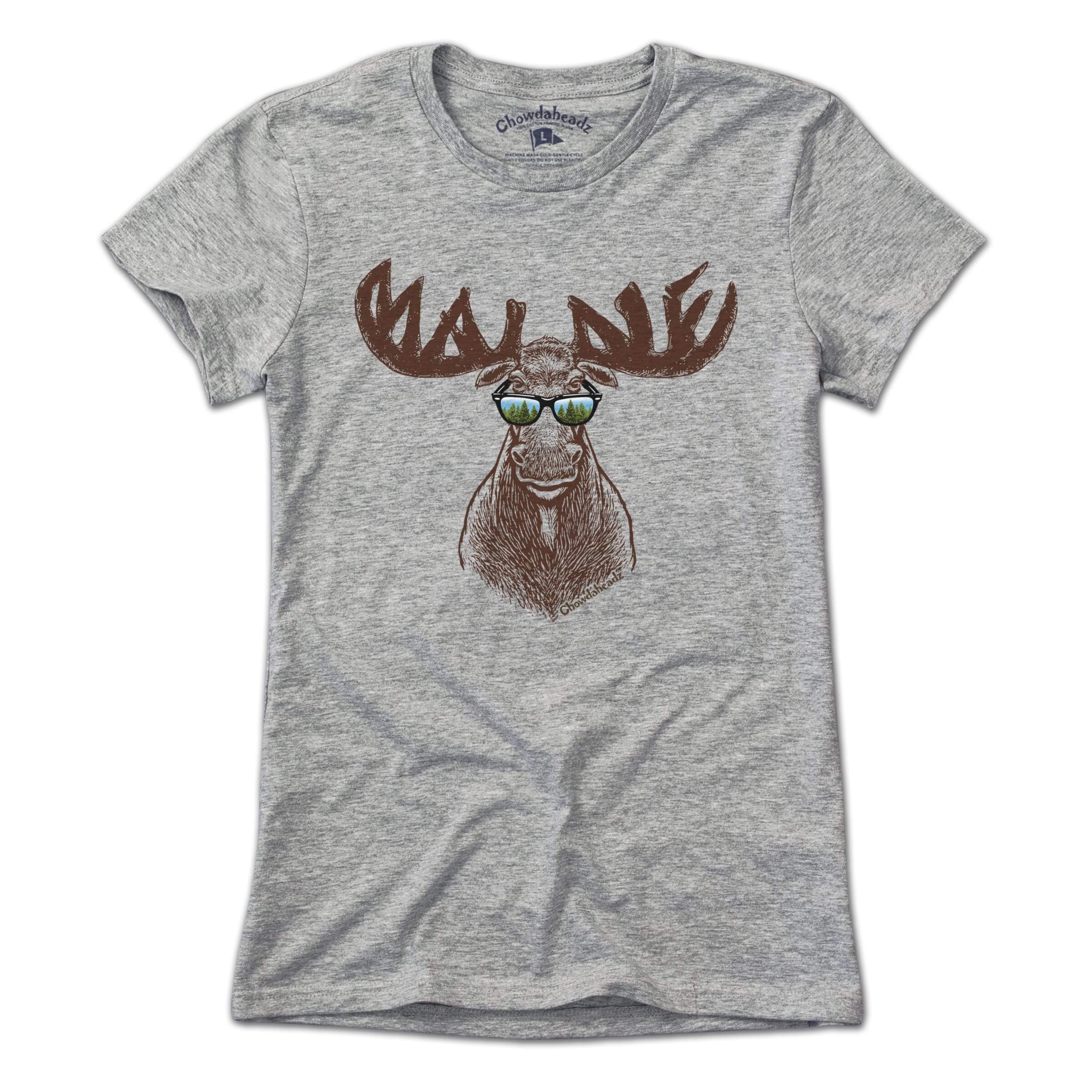 Cool Maine Moose T-Shirt Cool Maine Moose T-Shirt