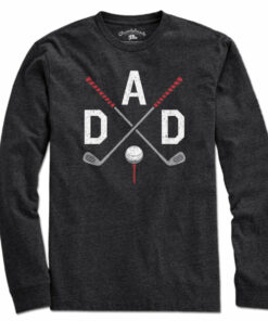 DAD Cross Clubs Golf T-Shirt